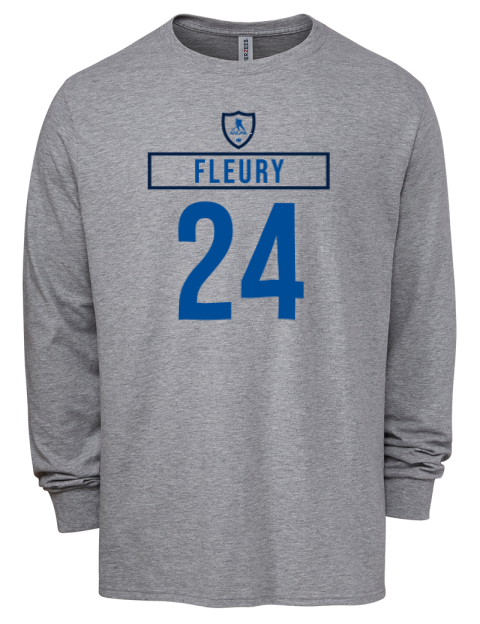 Home Jersey haydn fleury Men's Premium Blend Long Sleeve-T-Shirt | Swagsta