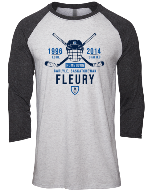 Classic Heritage haydn fleury Unisex Premium Three-Quarter Raglan T-Shirt | Swagsta