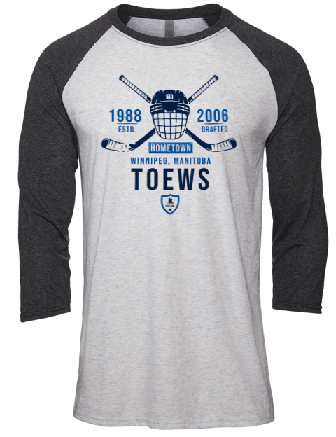 Classic Heritage jonathan toews Unisex Premium Three-Quarter Raglan T-Shirt | Swagsta