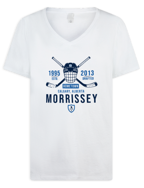 Classic Heritage joshua morrissey Premium Ladies V-Neck T-Shirt | Swagsta