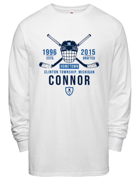 Classic Heritage kyle connor Men's Long-Sleeve T-Shirt | Swagsta