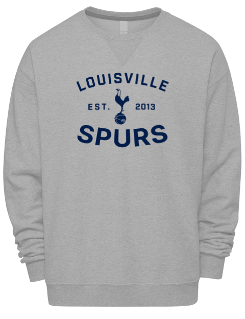 Fan Wear Louisville Spurs Premium Unisex Crewneck Sweatshirt | Swagsta