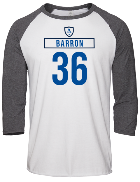 Home Jersey morgan barron Unisex Premium Three-Quarter Raglan T-Shirt | Swagsta