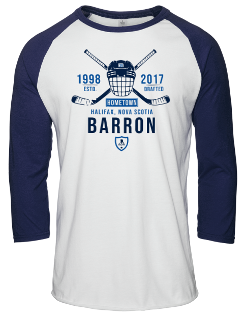 Classic Heritage morgan barron Unisex Premium Three-Quarter Raglan T-Shirt | Swagsta