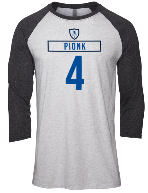 Home Jersey neal pionk Unisex Premium Three-Quarter Raglan T-Shirt | Swagsta