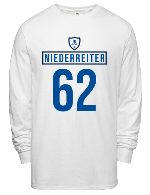Home Jersey nino niederreiter Men's Long-Sleeve T-Shirt | Swagsta
