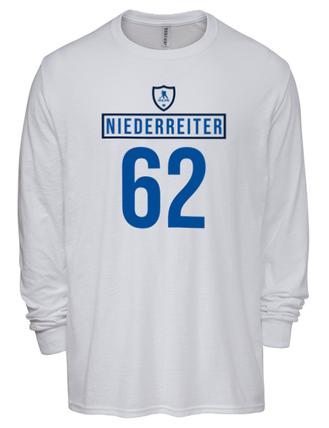Home Jersey nino niederreiter Men's Premium Blend Long Sleeve-T-Shirt | Swagsta