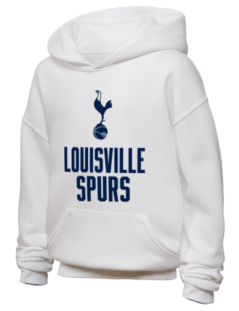 Stacked Louisville Spurs Youth Hooded Sweatshirt | Swagsta