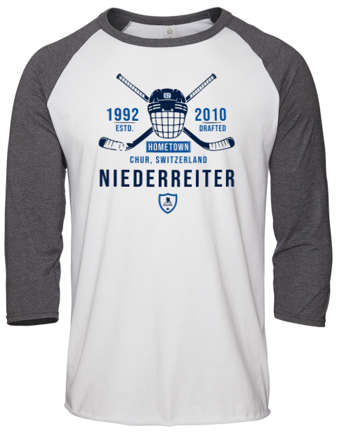 Classic Heritage nino niederreiter Unisex Premium Three-Quarter Raglan T-Shirt | Swagsta