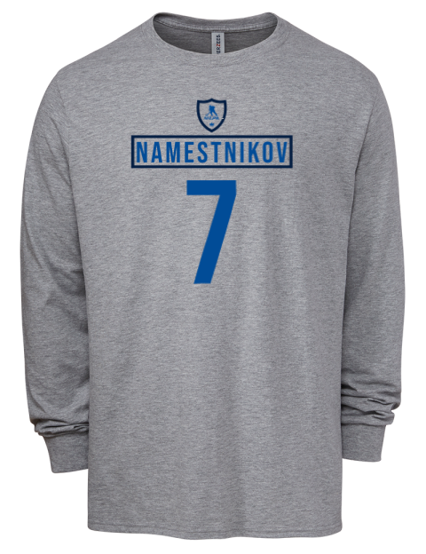 Home Jersey vladislav namestnikov Men's Premium Blend Long Sleeve-T-Shirt | Swagsta
