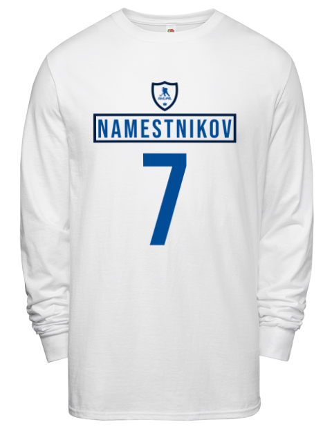 Home Jersey vladislav namestnikov Men's Long-Sleeve T-Shirt | Swagsta