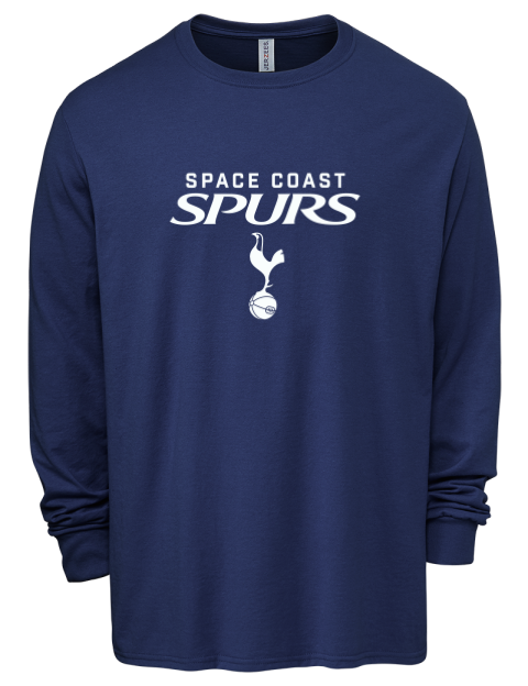 Space Coast Spurs Men's Premium Blend Long Sleeve-T-Shirt