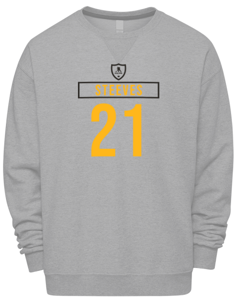 Home Jersey Alex Steeves Premium Unisex Crewneck Sweatshirt | Swagsta