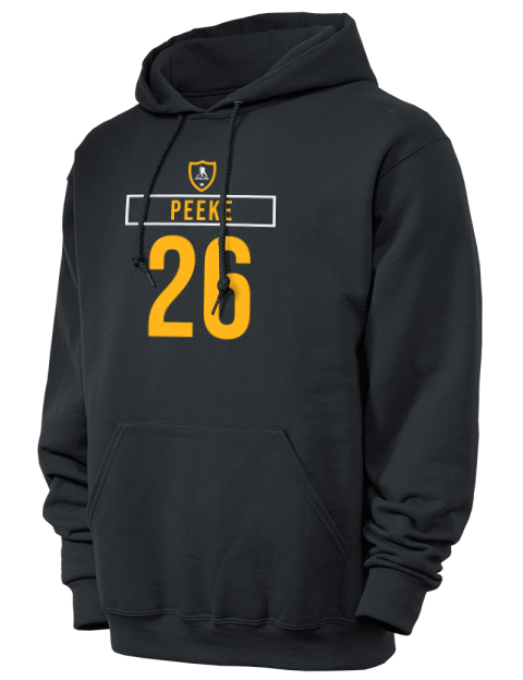 Away Jersey Andrew Peeke Unisex Hooded Sweatshirt | Swagsta