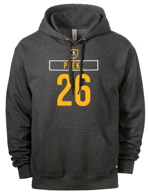 Away Jersey Andrew Peeke Eco Premium Unisex Hooded Sweatshirt | Swagsta