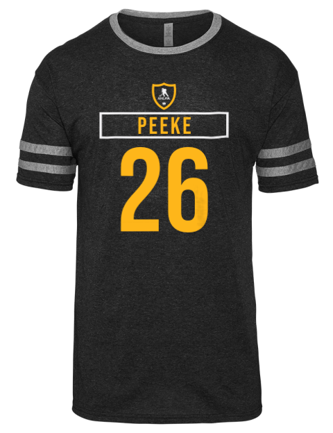 Away Jersey Andrew Peeke Men's Tri-Blend T-Shirt | Swagsta
