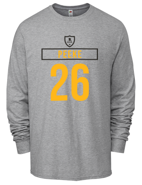 Home Jersey Andrew Peeke Men's Long-Sleeve T-Shirt | Swagsta