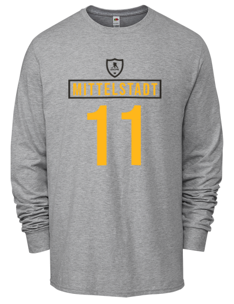 Home Jersey Casey Mittelstadt Men's Long-Sleeve T-Shirt | Swagsta