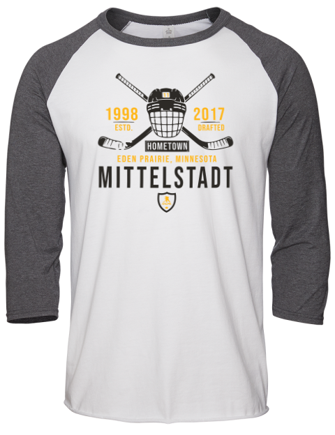 Classic Heritage Casey Mittelstadt Unisex Premium Three-Quarter Raglan T-Shirt | Swagsta