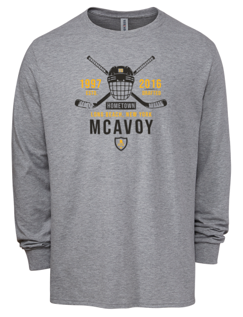 Classic Heritage Charlie Mcavoy Men's Premium Blend Long Sleeve-T-Shirt | Swagsta