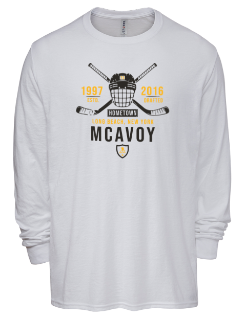 Classic Heritage Charlie Mcavoy Men's Premium Blend Long Sleeve-T-Shirt | Swagsta
