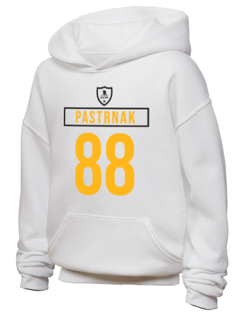 Home Jersey David Pastrnak Youth Hooded Sweatshirt | Swagsta
