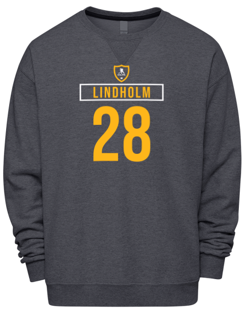 Away Jersey Elias Lindholm Premium Unisex Crewneck Sweatshirt | Swagsta