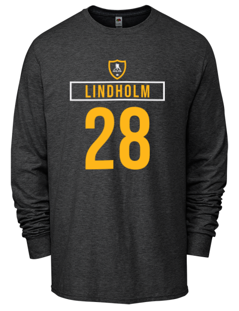 Away Jersey Elias Lindholm Men's Long-Sleeve T-Shirt | Swagsta