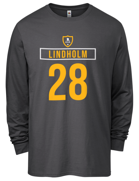 Away Jersey Elias Lindholm Men's Long-Sleeve T-Shirt | Swagsta
