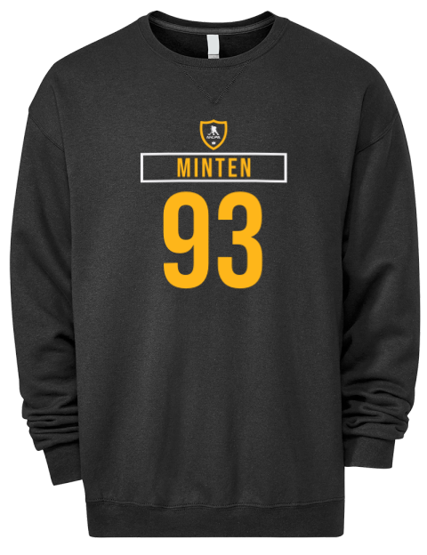 Away Jersey Fraser Minten Premium Unisex Crewneck Sweatshirt | Swagsta