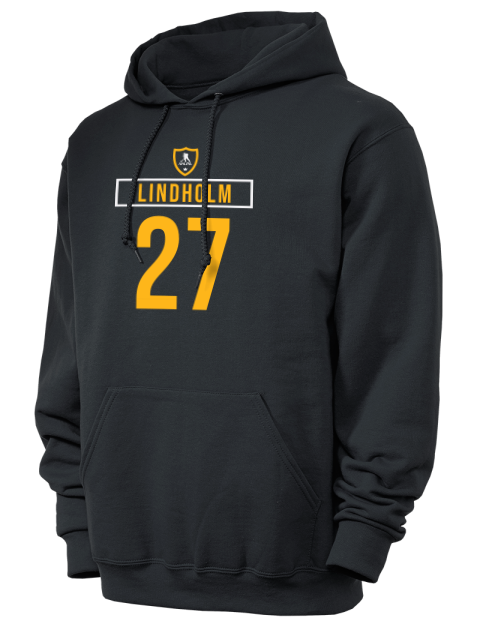 Away Jersey Hampus Lindholm Unisex Hooded Sweatshirt | Swagsta