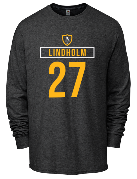 Away Jersey Hampus Lindholm Men's Long-Sleeve T-Shirt | Swagsta