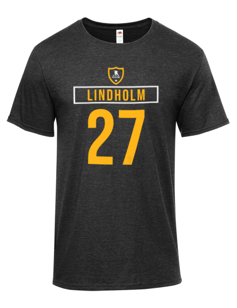 Away Jersey Hampus Lindholm Iconic Men's T-Shirt | Swagsta