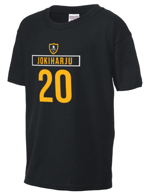 Away Jersey Henri Jokiharju Youth T-Shirt | Swagsta