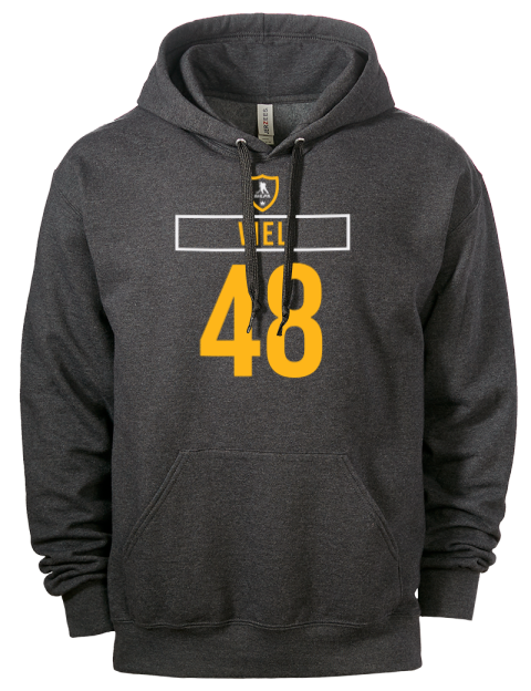 Away Jersey Jeffrey Viel Eco Premium Unisex Hooded Sweatshirt | Swagsta