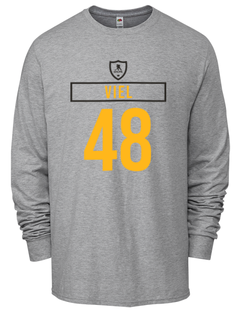 Home Jersey Jeffrey Viel Men's Long-Sleeve T-Shirt | Swagsta