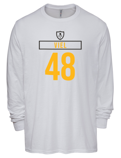 Home Jersey Jeffrey Viel Men's Premium Blend Long Sleeve-T-Shirt | Swagsta