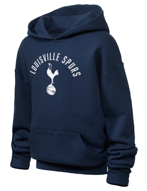 Arched Louisville Spurs Youth Hooded Sweatshirt | Swagsta