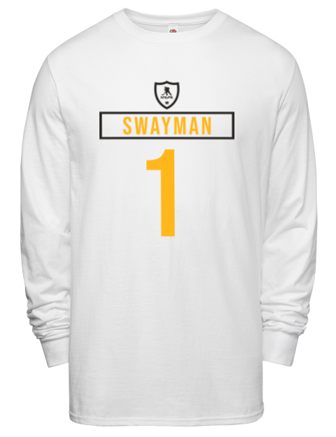 Home Jersey Jeremy Swayman Men's Long-Sleeve T-Shirt | Swagsta
