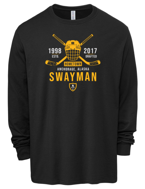 Heritage Jeremy Swayman Men's Premium Blend Long Sleeve-T-Shirt | Swagsta
