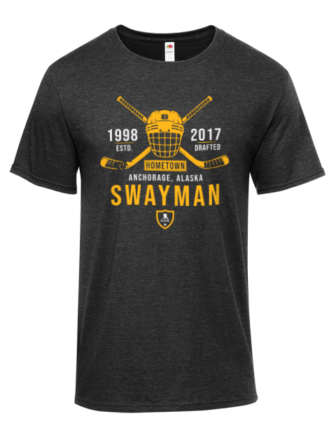Heritage Jeremy Swayman Iconic Men's T-Shirt | Swagsta