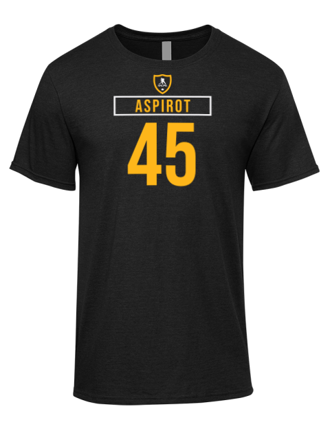 Away Jersey Jonathan Aspirot Premium Ring-Spun Cotton Unisex T-Shirt | Swagsta