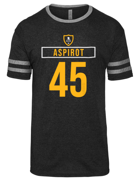 Away Jersey Jonathan Aspirot Men's Tri-Blend T-Shirt | Swagsta