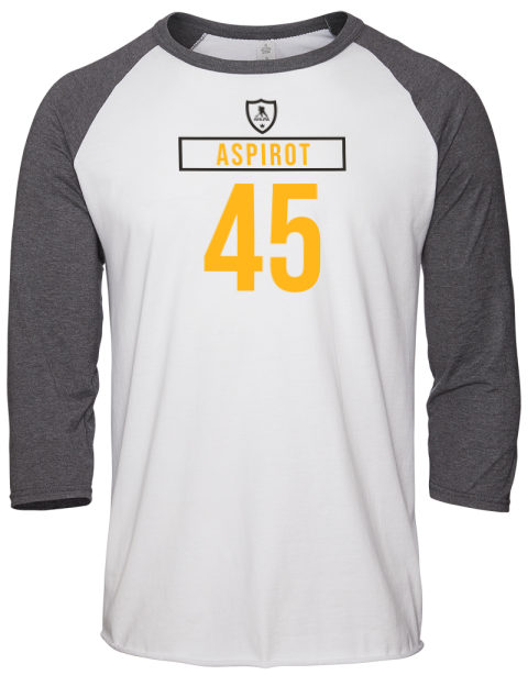 Home Jersey Jonathan Aspirot Unisex Premium Three-Quarter Raglan T-Shirt | Swagsta