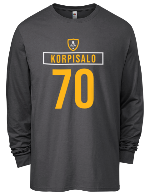 Away Jersey Joonas Korpisalo Men's Long-Sleeve T-Shirt | Swagsta