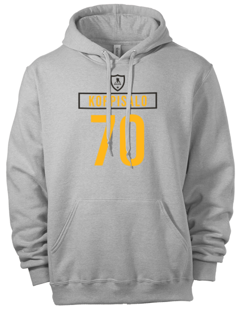 Home Jersey Joonas Korpisalo Eco Premium Unisex Hooded Sweatshirt | Swagsta