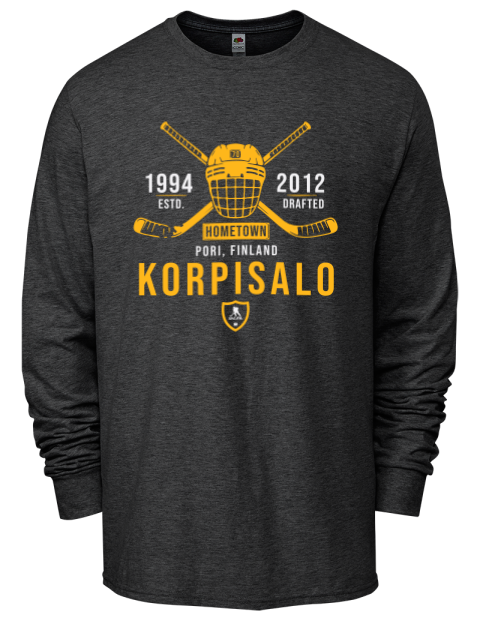 Heritage Joonas Korpisalo Men's Long-Sleeve T-Shirt | Swagsta