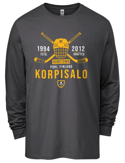 Heritage Joonas Korpisalo Men's Long-Sleeve T-Shirt | Swagsta