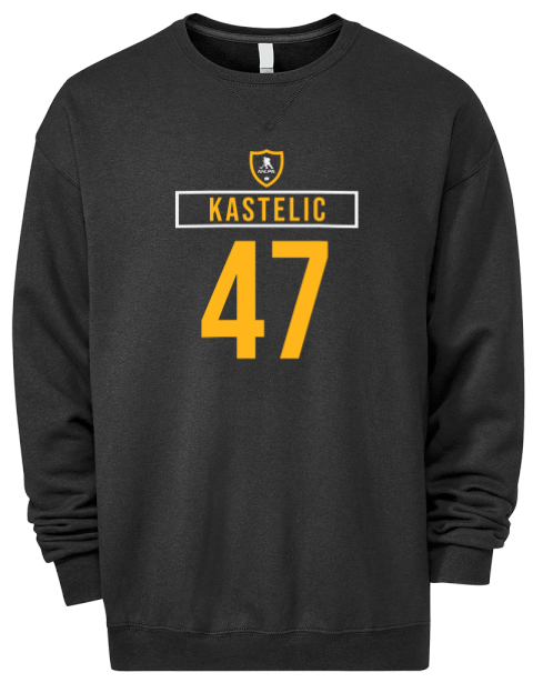 Away Jersey Mark Kastelic Premium Unisex Crewneck Sweatshirt | Swagsta