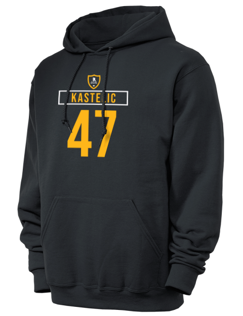 Away Jersey Mark Kastelic Unisex Hooded Sweatshirt | Swagsta